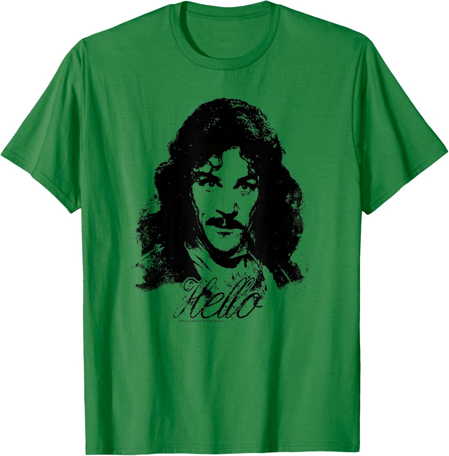 The Princess Bride Inigo Hello T-Shirt - T-Shirt | Irish Green
