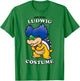 Super Mario Bros Halloween This Is My Ludwig Costume T-Shirt - T-Shirt | Irish Green