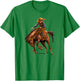 Bucking Bronco Rodeo T-Shirt - T-Shirt | Irish Green