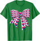 Bisexual Pride Bi Flag Heart LGBTQ Coquette Bow T-Shirt - T-Shirt | Irish Green