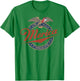Merica Eagle Mullet Hot Dog Vintage T-Shirt - T-Shirt | Irish Green