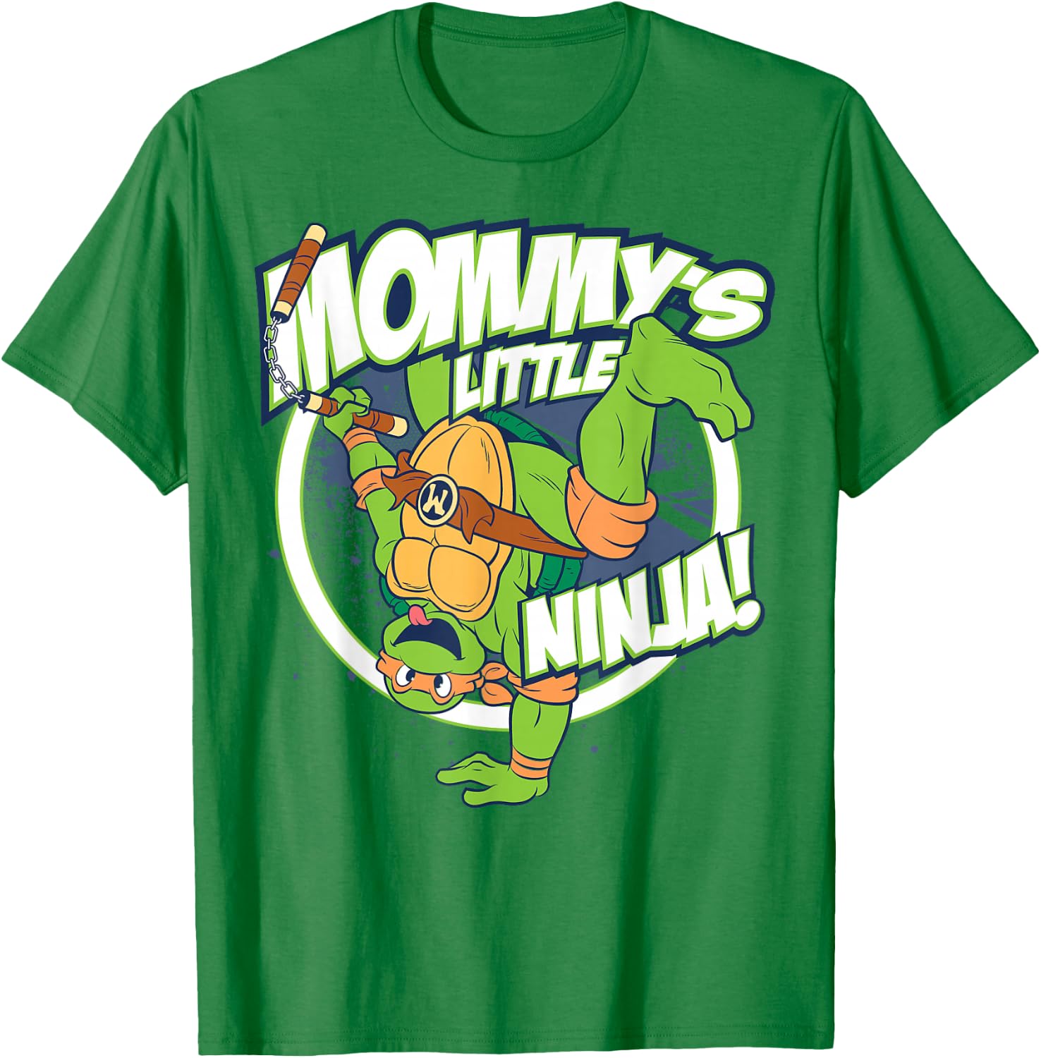 Teenage Mutant Ninja Turtles Mommy's Little Ninja T-Shirt - T-Shirt | Irish Green