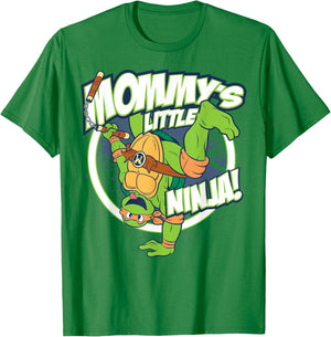 Teenage Mutant Ninja Turtles Mommy's Little Ninja T-Shirt - T-Shirt | Irish Green