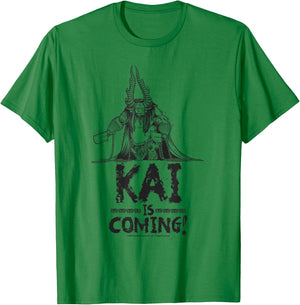 Kung Fu Panda Kai Is Coming Sketch Portrait T-Shirt - T-Shirt | Irish Green