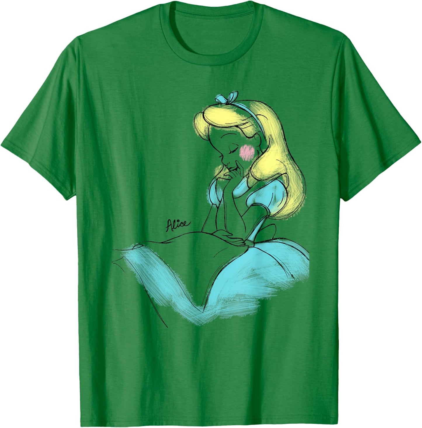 Alice in Wonderland - in Wonderland T-Shirt - T-Shirt | Irish Green