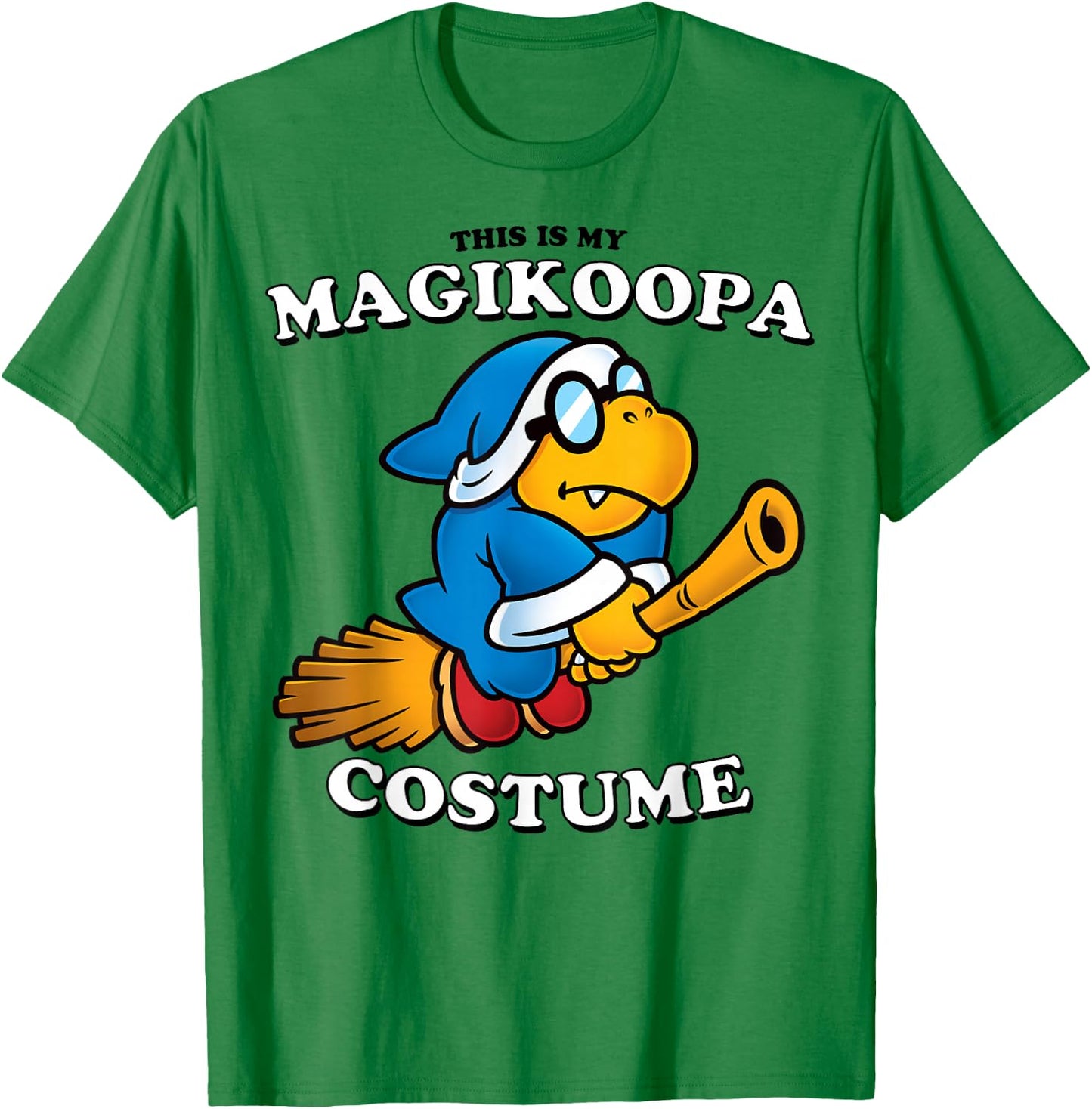 Super Mario Halloween This Is My Magikoopa Costume T-Shirt - T-Shirt | Irish Green