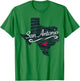 San Antonio Texas TX Gift Men's Women's Kid's Top T-Shirt - T-Shirt | Irish Green