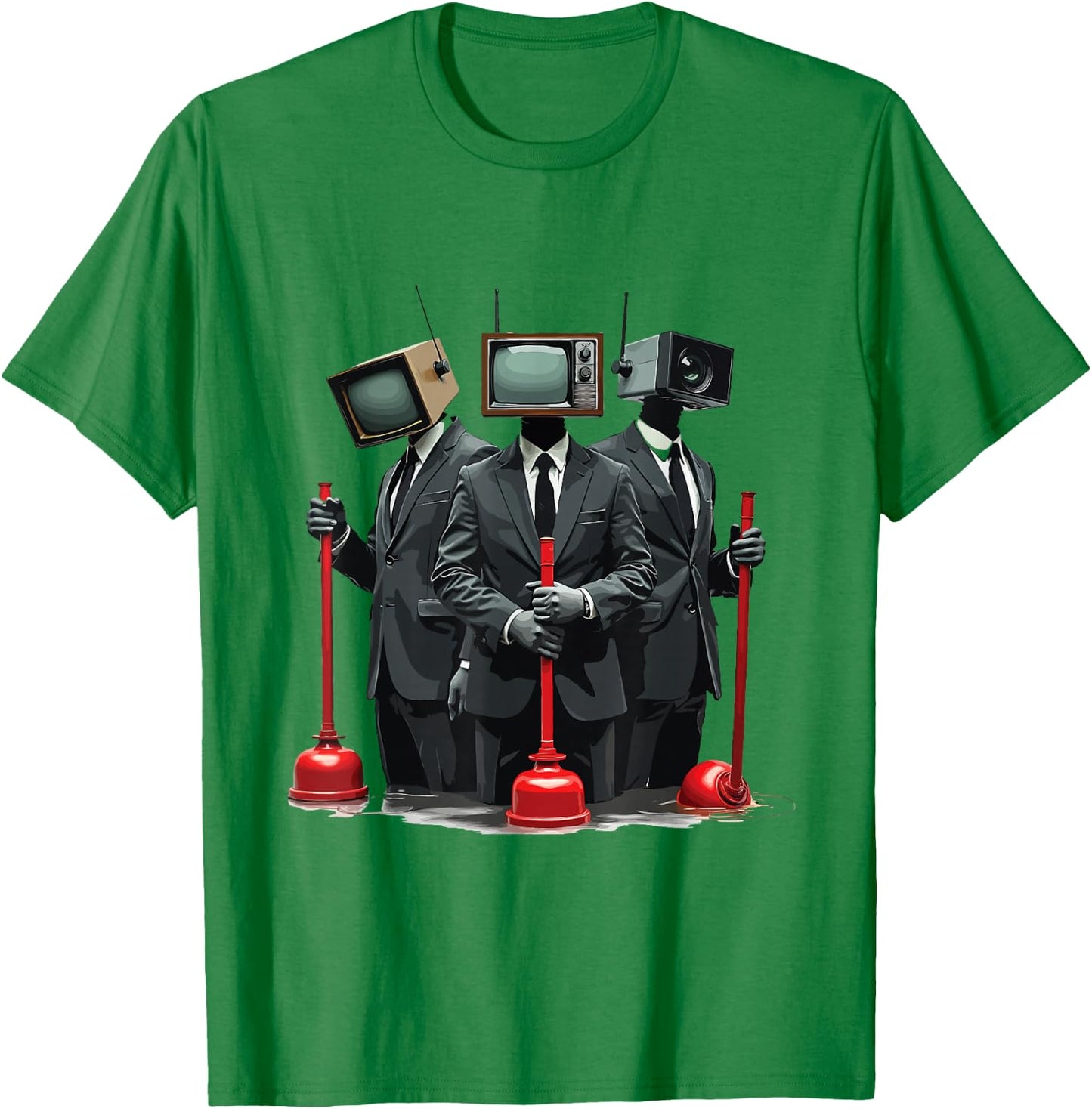 Skibidi toilet , Birthday Boy Present for Kids, Adults T-Shirt - T-Shirt | Irish Green