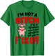 I'm Not A Bitch I'm A Woman Who's Not Afraid to Tell You to T-Shirt - T-Shirt | Irish Green