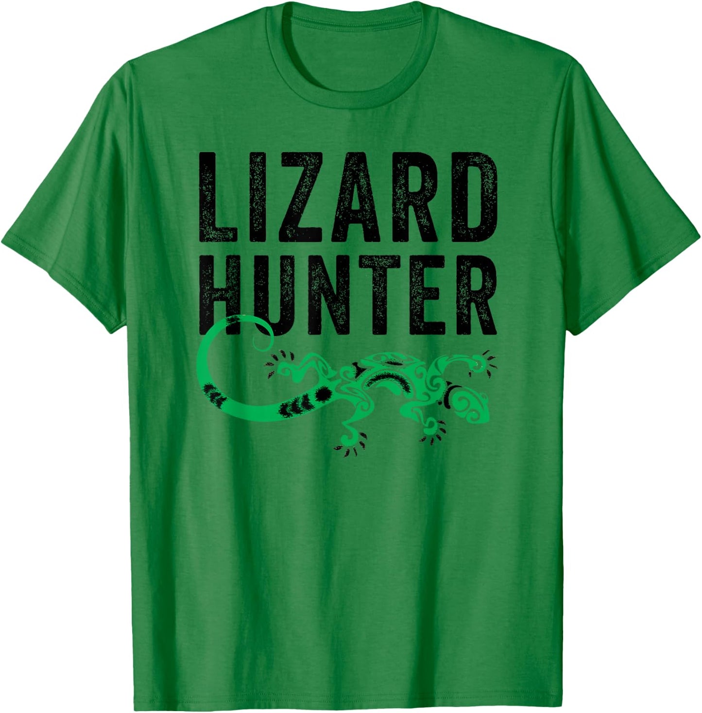 Lizard Hunter Funny Reptile Lovers Children's Gift T-Shirt - T-Shirt | Irish Green