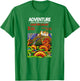 Atari Adventure Video Game Cartridge Art T-Shirt - T-Shirt | Irish Green