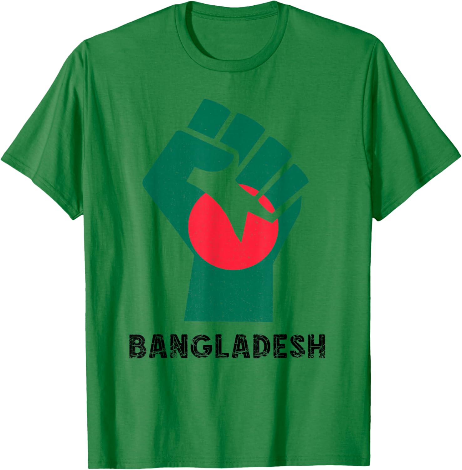 Bangladesh Handfist Bangladeshi Roots Bangladeshi Pride T-Shirt - T-Shirt | Irish Green