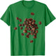 Coffee Beans Whole Bean Coffee Cafe Spilled Halloween T-Shirt - T-Shirt | Irish Green