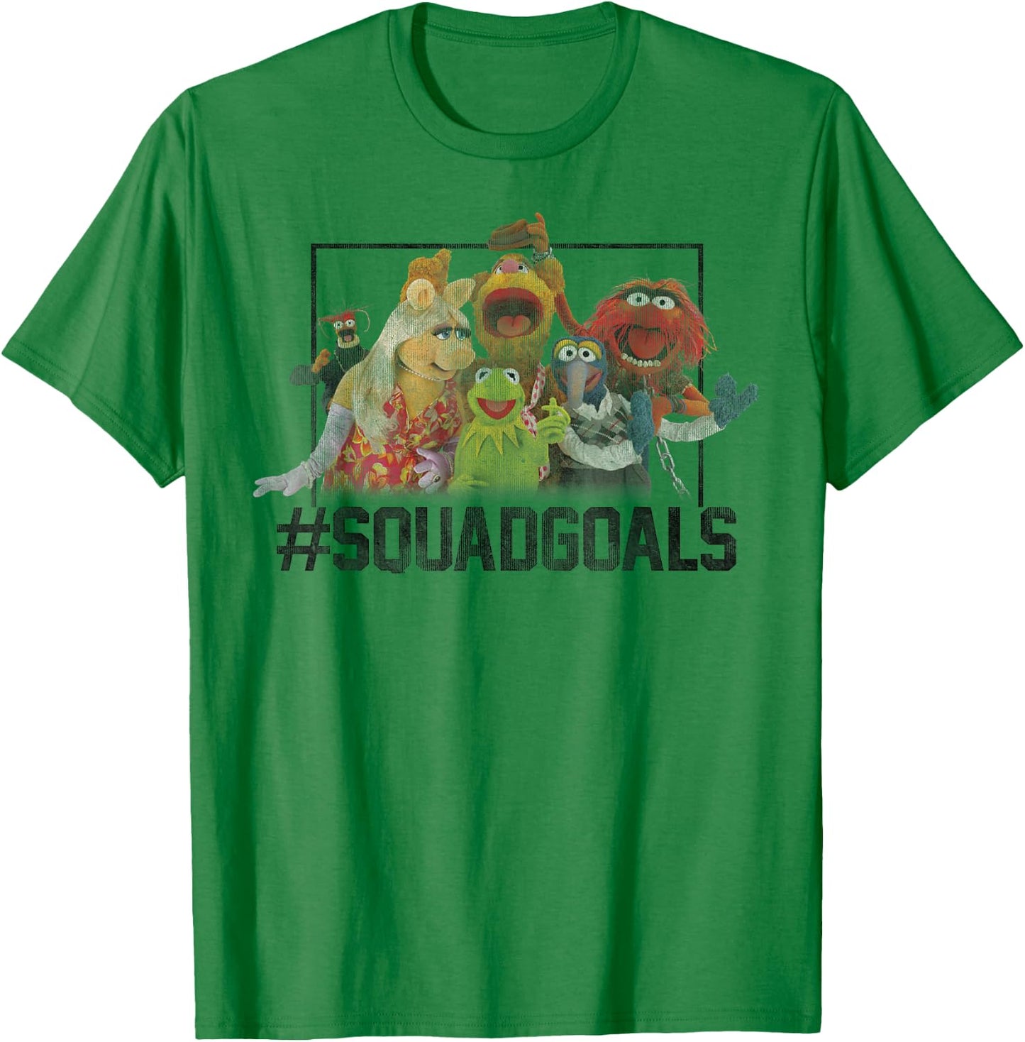 Disney - Muppets Squad Goals T-Shirt - T-Shirt | Irish Green