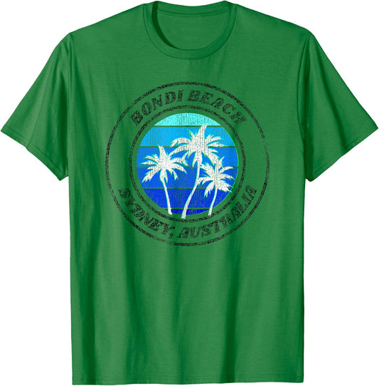 Bondi Beach Sydney Australia Souvenir T-Shirt - T-Shirt | Irish Green