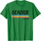 Vintage Seaside Florida FL Gift Love Souvenir Home T-Shirt - T-Shirt | Irish Green