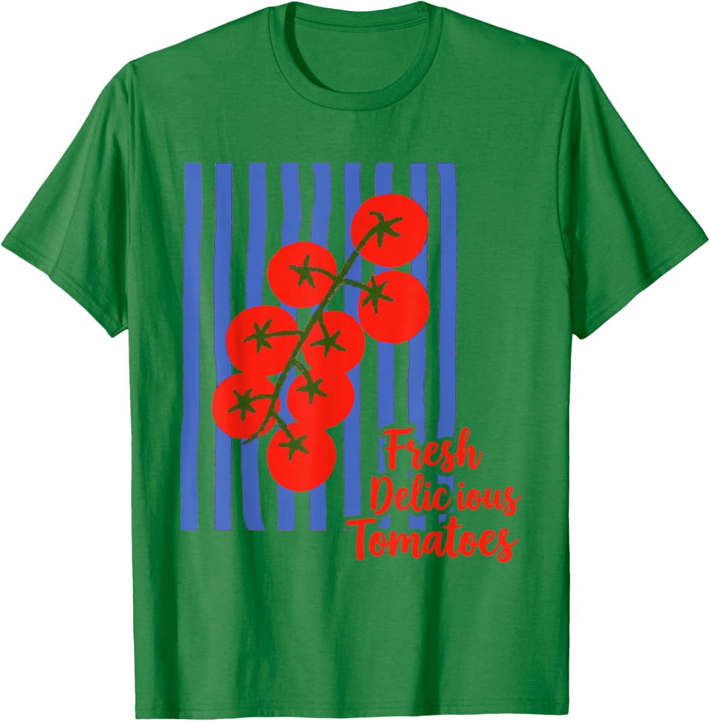Fresh Delicious Tomatoes Retro Farm Lover Funny Men Women T-Shirt - T-Shirt | Irish Green