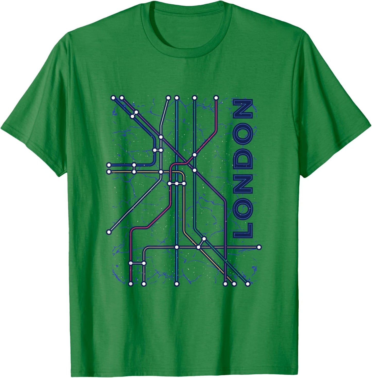 London Underground Tube T-Shirt - T-Shirt | Irish Green