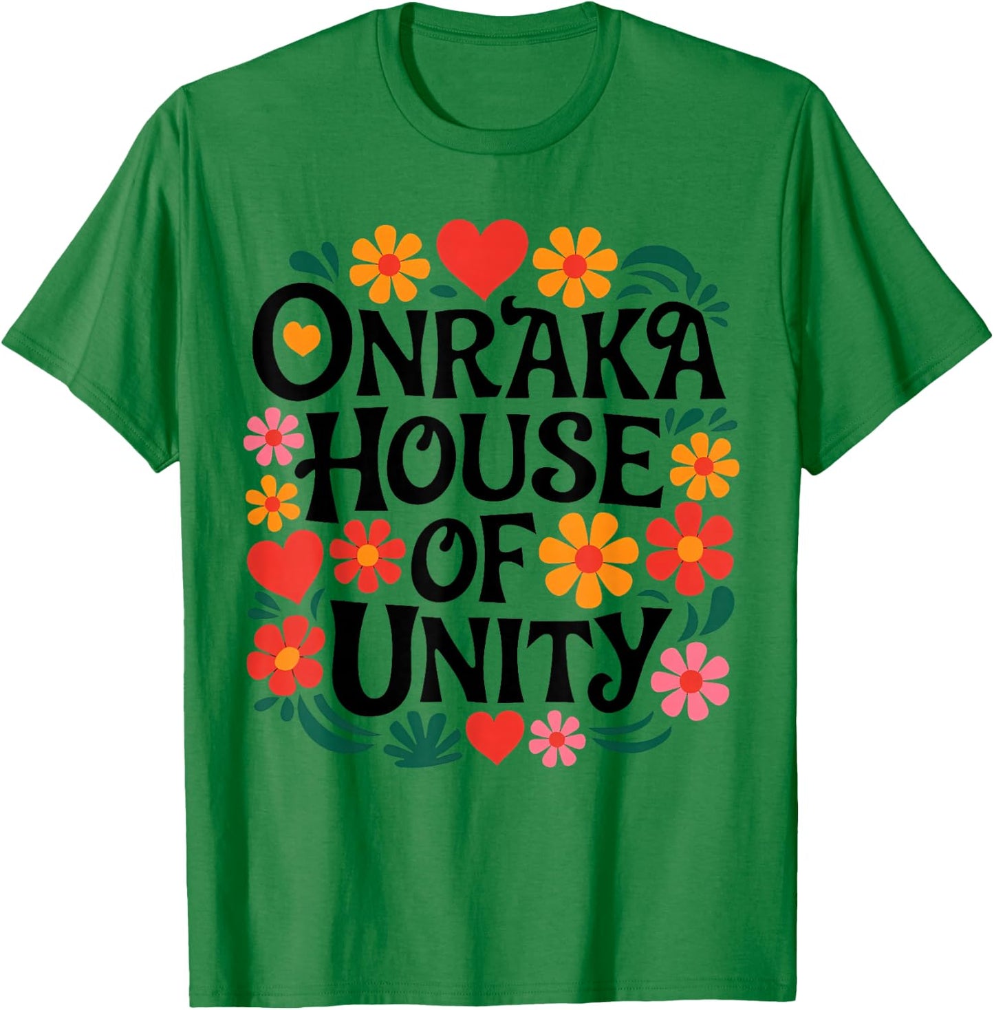 Onraka House House of Unity School Spirit T-Shirt - T-Shirt | Irish Green