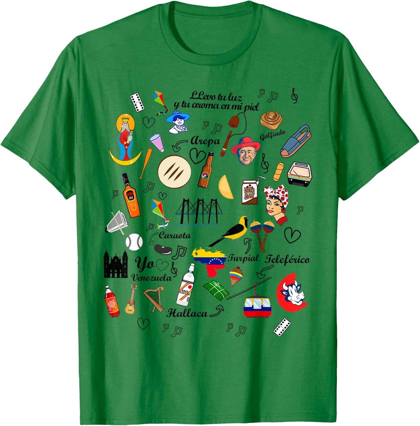 I Am a Proud Venezuelan T-Shirt - T-Shirt | Irish Green