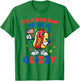 Funny It's A Bad Day to Be A Hotdog Fourth of July Patriotic T-Shirt - T-Shirt | Irish Green