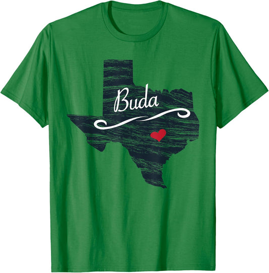 Buda Texas | TX Gift - Men's Women's Kid's T-Shirt - T-Shirt | Irish Green