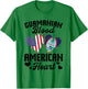 Guamanian Flag Uniform American Outfit US Flags Guam T-Shirt - T-Shirt | Irish Green