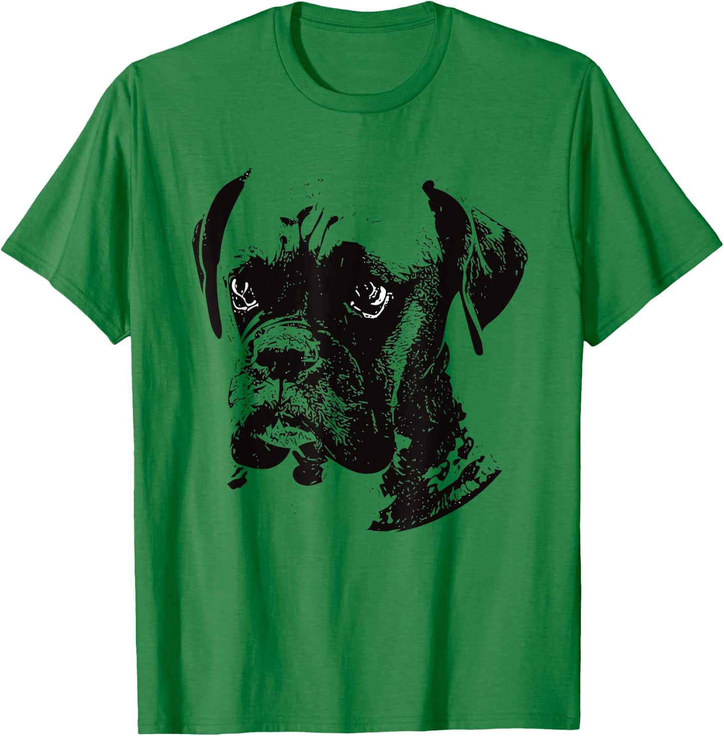Boxer Dog Men Women Girls Kids T-Shirt - T-Shirt | Irish Green