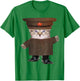 Red Army Kitten T-Shirt - T-Shirt | Irish Green