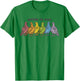 Pride is Coo Pigeon LGBTQ Gay Pride Month Ally Rainbow T-Shirt - T-Shirt | Irish Green