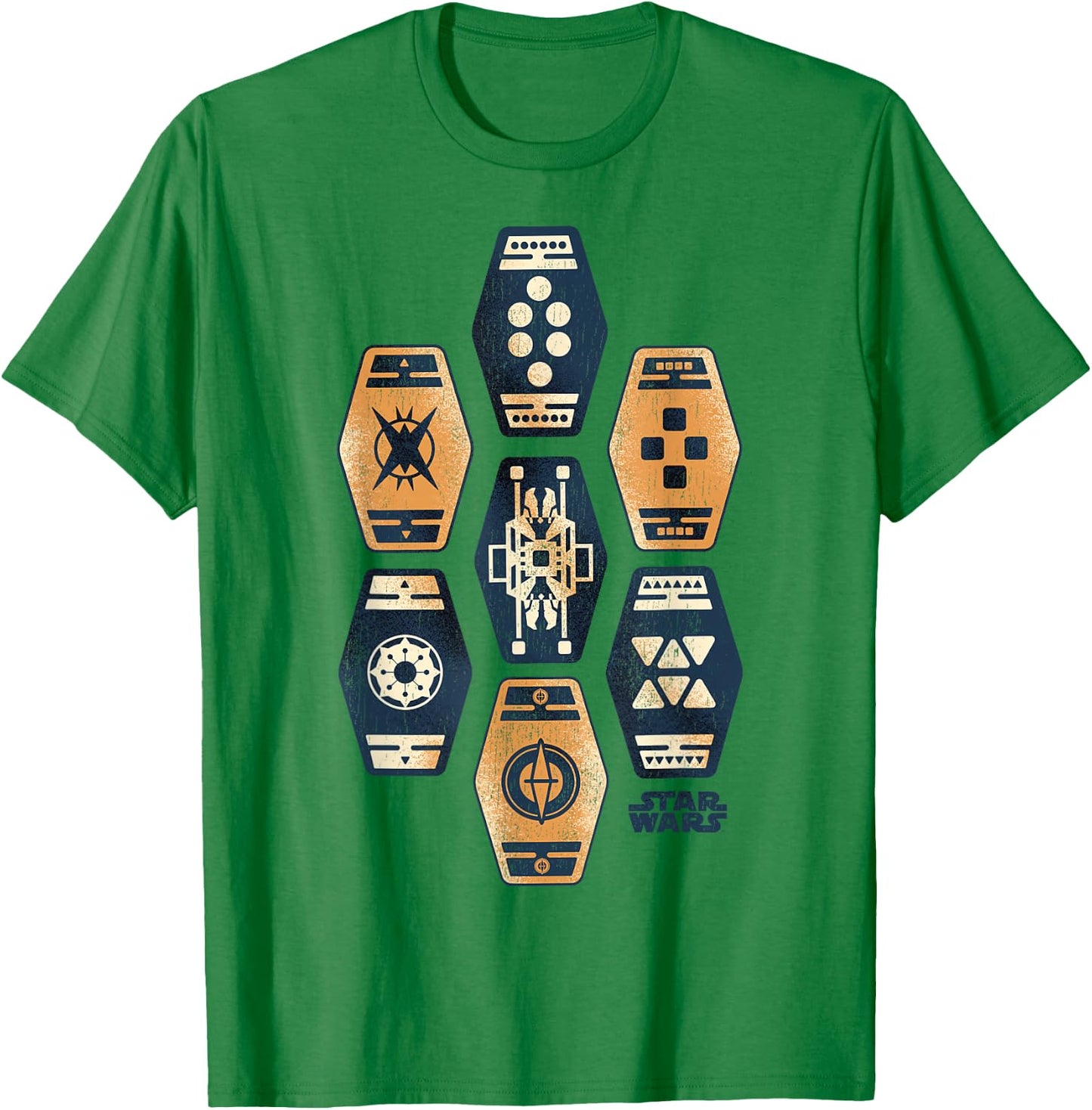 Star Wars Han Solo Movie Sabacc Game Vintage Graphic T-Shirt - T-Shirt | Irish Green