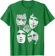 The Who Official Distressed Four Heads Band T-Shirt - T-Shirt | Irish Green