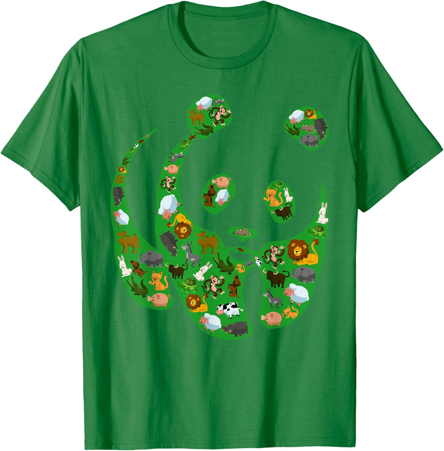 Panda - Wildlife All Animals Need Protection Shirt T-Shirt - T-Shirt | Irish Green