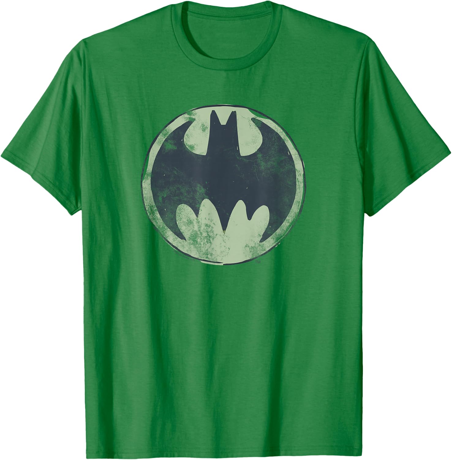 Batman Old Time Logo T Shirt T-Shirt - T-Shirt | Irish Green