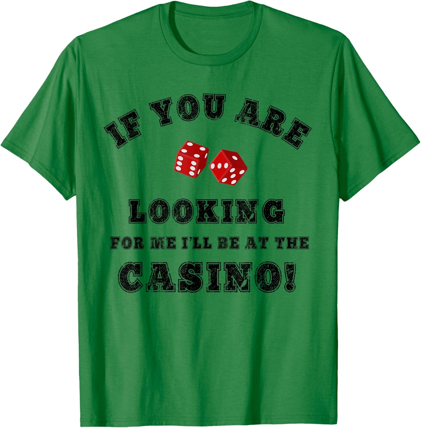 Casino Shirt Funny Cruise Ship Accessories Boat T-Shirt - T-Shirt | Irish Green