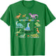 Retro Dinosaur Occupational Therapy OT OTA Graduation T-Shirt - T-Shirt | Irish Green