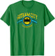 Batman Gotham City Basketball T Shirt T-Shirt - T-Shirt | Irish Green