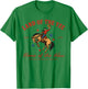 Land of the Yee Home of the Haw USA Cowboy 4th of July T-Shirt - T-Shirt | Irish Green