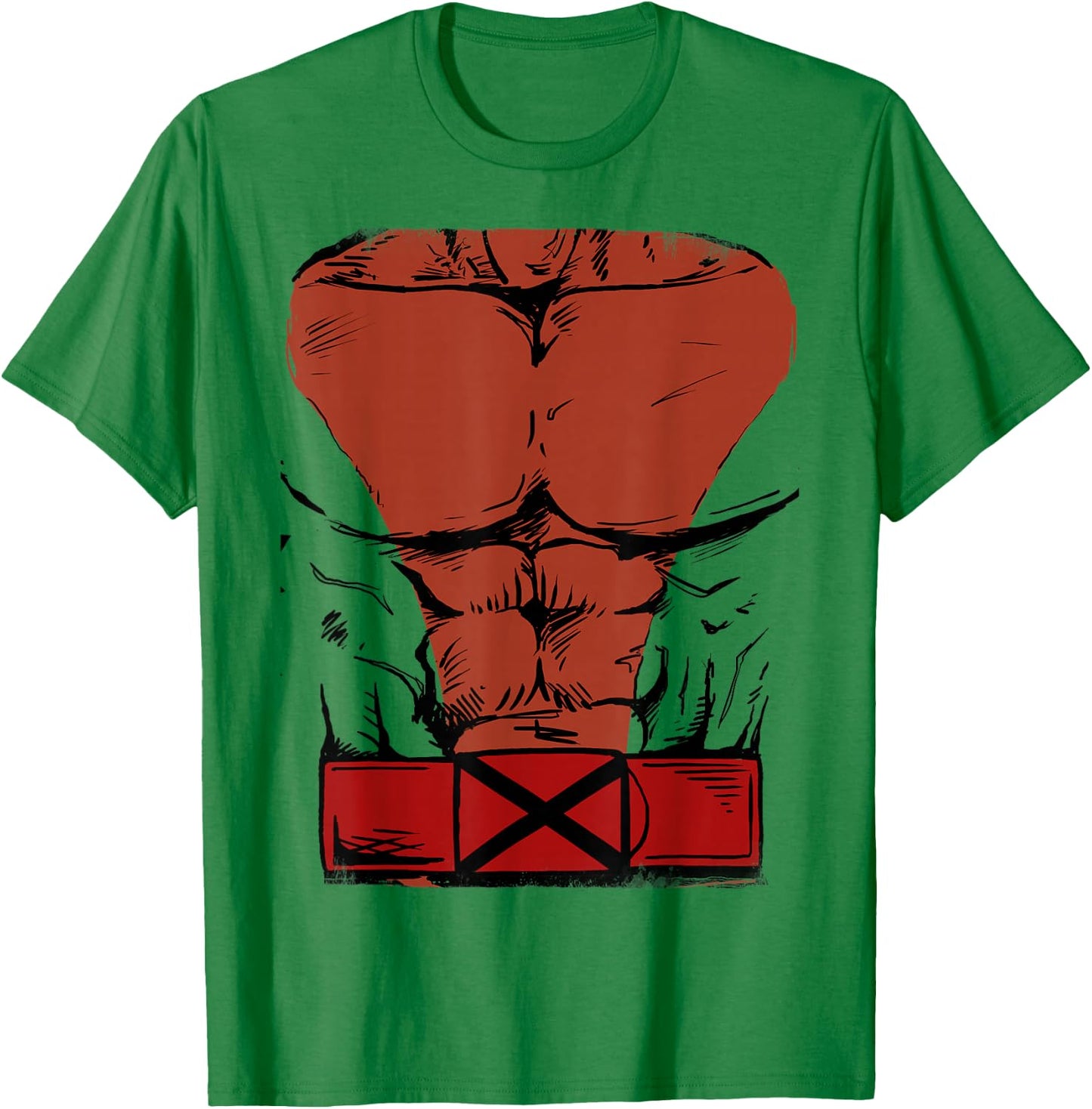 Marvel X-Men Wolverine Retro Orange Costume Halloween T-Shirt - T-Shirt | Irish Green