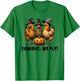 Tonight We Fly Halloween Chicken Fall Farm Animals T-Shirt - T-Shirt | Irish Green