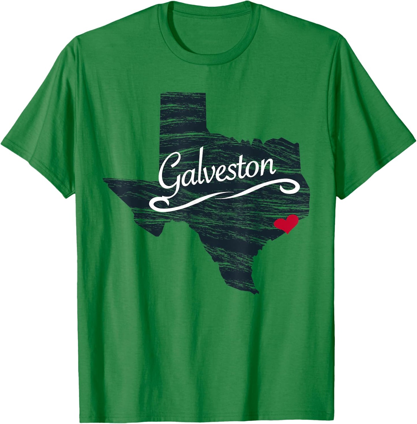Galveston Texas | TX Gift - Men's Women's Kid's T-Shirt - T-Shirt | Irish Green