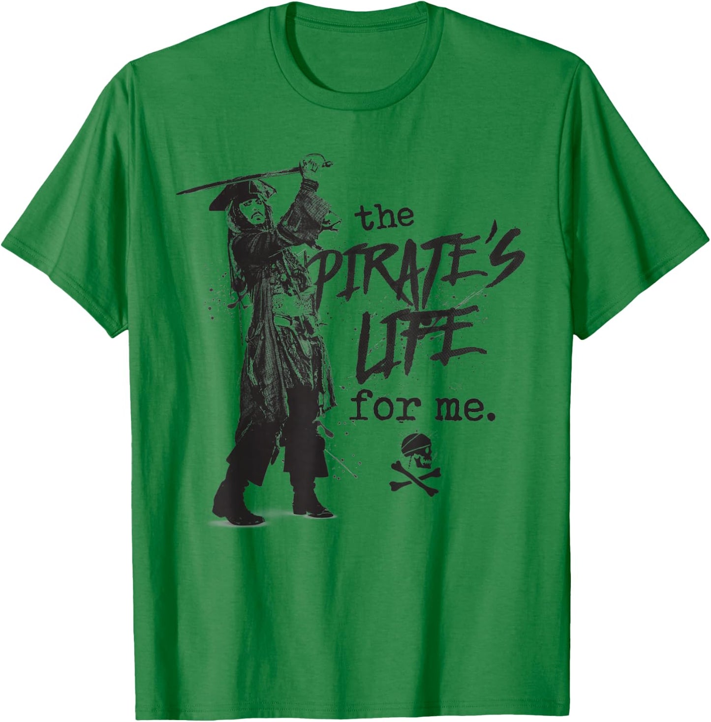 Pirates of The Caribbean Graphic Small T-Shirt - T-Shirt | Irish Green