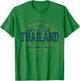 Vintage Thailand Retro T-Shirt - T-Shirt | Irish Green
