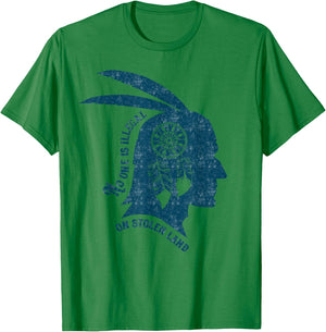 No One Is Illegal On Stolen Land Immigrant Immigration Shirt T-Shirt - T-Shirt | Irish Green