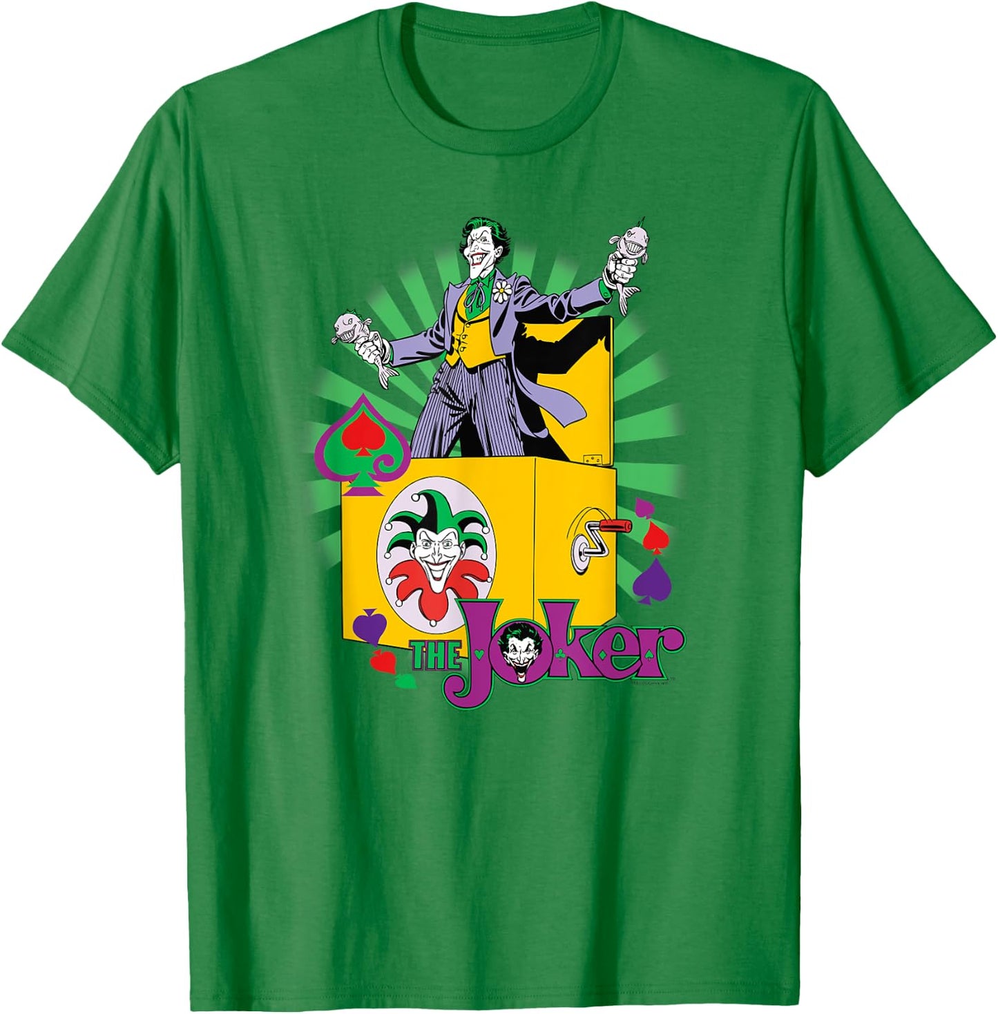 Batman the Joker These Fish are Loaded T-Shirt - T-Shirt | Irish Green