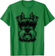 Miniature Schnauzer Miniature Schnauzer dog with sunglasses T-Shirt - T-Shirt | Irish Green
