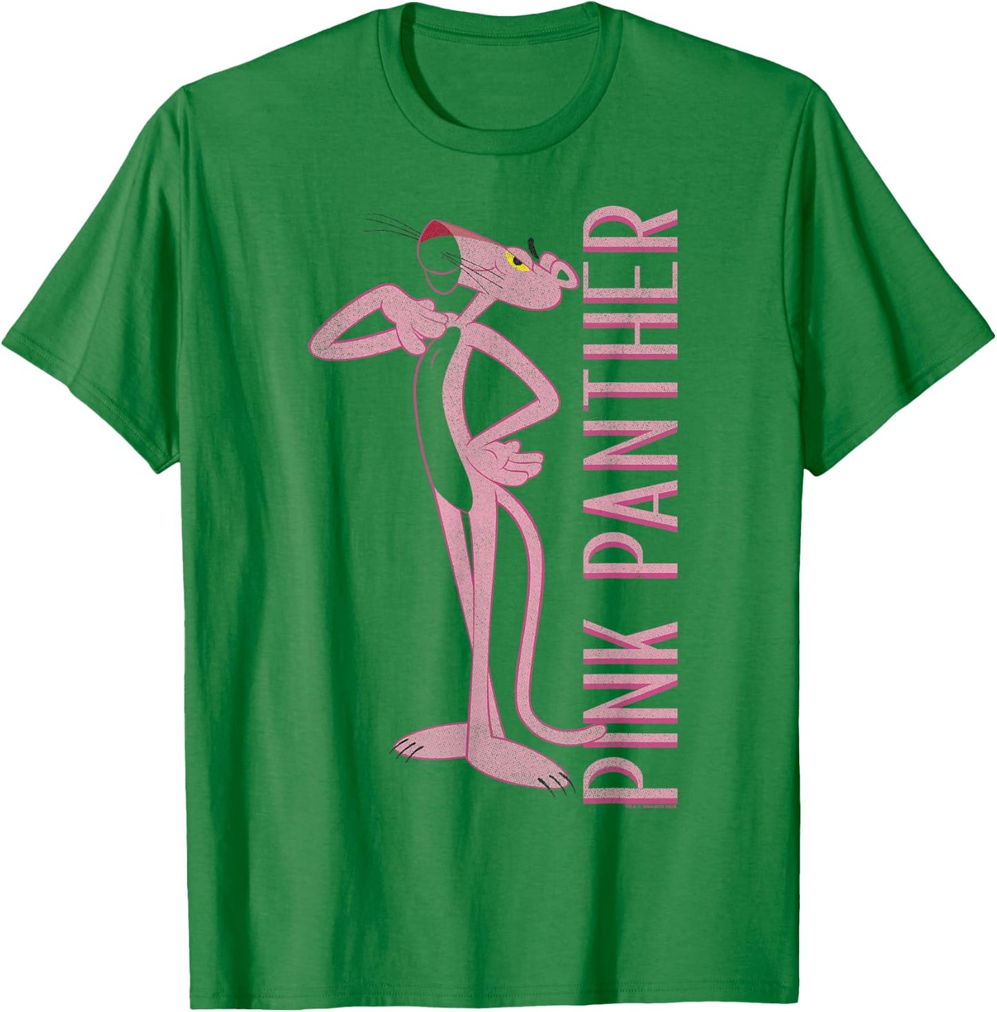 Pink Panther Full Portrait T-Shirt - T-Shirt | Irish Green