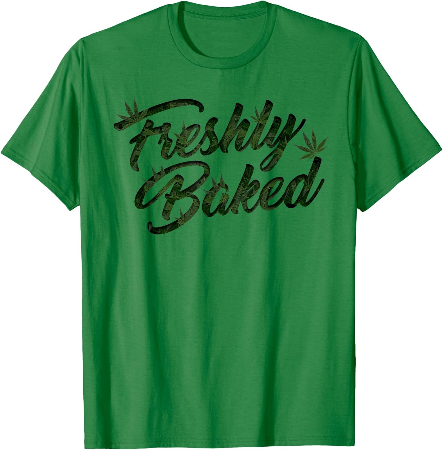 THC Freshly Baked Cannabis Medical Marijuana T-Shirt - T-Shirt | Irish Green