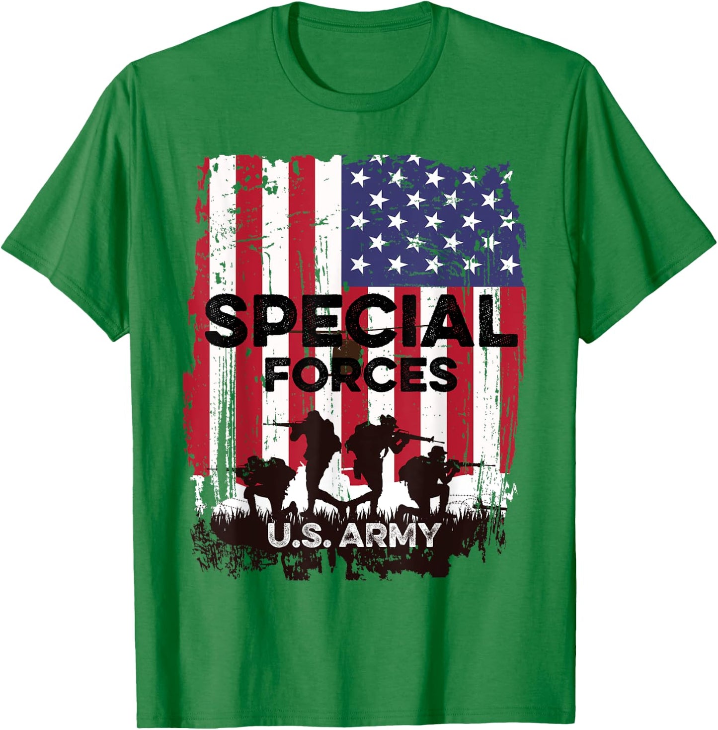U.S. Army special forces T-Shirt - T-Shirt | Irish Green