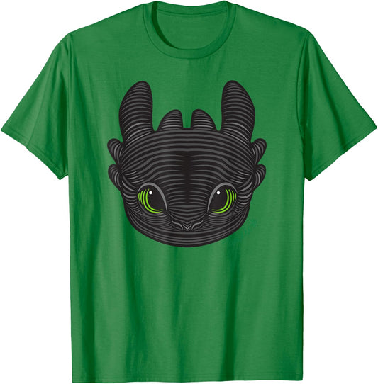 How to Train Your Dragon 3 Hidden World Toothless T-Shirt - T-Shirt | Irish Green